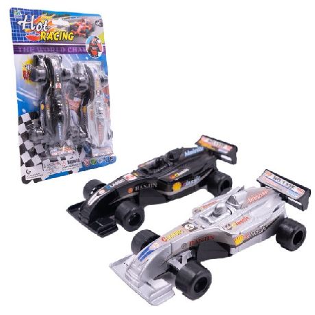 AUTO FORMULA 1 A FRICCION 22X11X3 CM X 2 UN. - ART. 52143