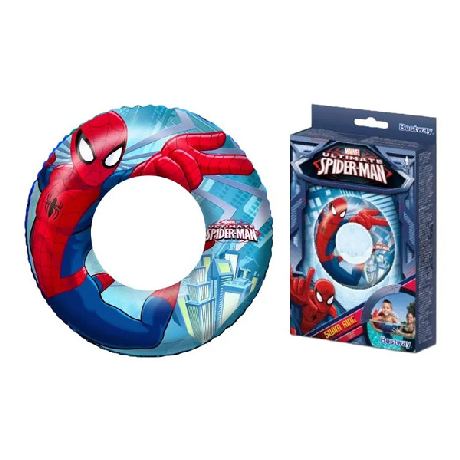 INFLABLE BESTWAY SALVAVIDAS SPIDERMAN 56 CM X UN. - ART.98003
