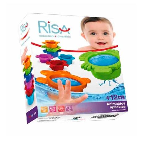 ANIMALITOS IRV TOYS APILABLES X 6 UN. ART.0118