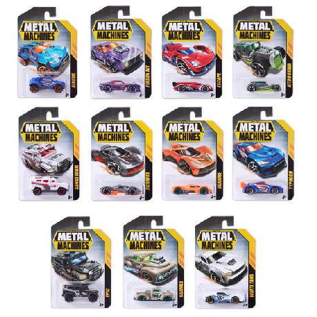AUTO METALICO ZURU METAL MACHINE 1:64 (8 X 3 X 3 CM.) SURTIDOS X UN. ART.6708/7482