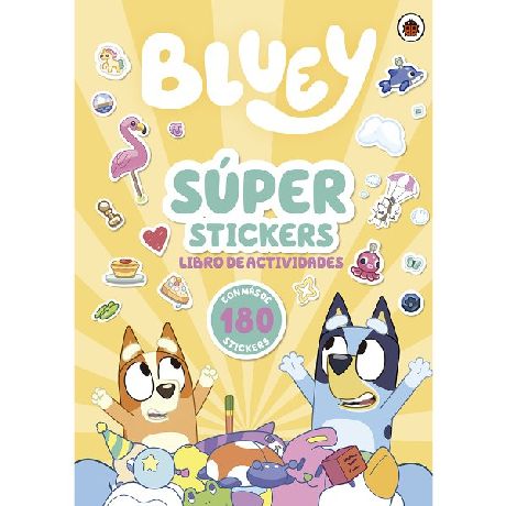 LIBRO BLUEY SUPER STICKERS X UN.