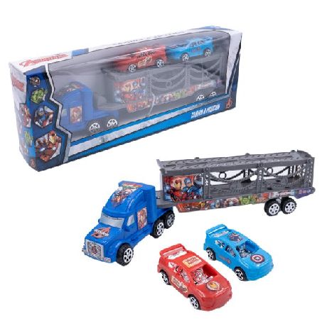 CAMION A FRICCION AVENGERS 37 X 6 X 9 CM X UN ART. 54393