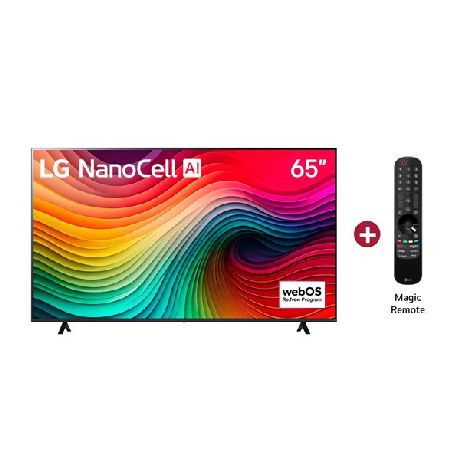 SMART TV 65" LG NEGRO 65NANO80TSA