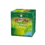 TE TWININGS VERDE Y MENTA X 10 UN.