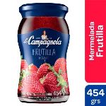 MERMELADA LA CAMPAGNOLA FRUTILLA FRASCO X 454 GR.