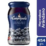 MERMELADA LA CAMPAGNOLA ARANDANOS FRASCO X 454 GR.