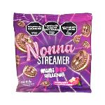 GALLETAS NONNA STREAMER RELLENAS CHOCOLATE BLANCO Y FRAMBUESA X 160 GR.