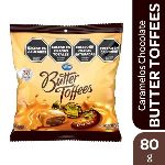 CARAMELOS BUTTER TOFFEES CHOCOLATE X 80 GR.