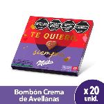 BOMBONES MILKA CREMA DE AVELLANA X 110 GR.