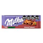 CHOCOLATE MILKA ALMOND CARAMELX 300 GR.