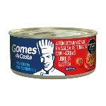 ATUN DESMENUZADO GOMES DA COSTA CON SALSA DE TOMATE X 170 GR.