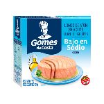LOMO DE ATUN GOMES DA COSTA CLARO AL ACEITE BAJO SODIO X 170 GR.
