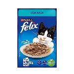 ALIMENTO PARA GATO FELIX ATUN X 85 GR.