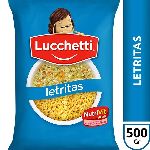 FIDEOS LUCCHETTI LETRITAS X 500 GR.