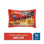 FIDEOS ARCOR RAMEN CARNE X 70 GR.