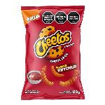 PALITOS DE MAIZ CHEETOS KETCHUP ONDULADOS X 80 GR.
