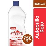 AUTOBRILLO PARA PISO CERAMICOL ROJO BOT X 750 ML