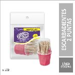 ESCARBADIENTES GLOW BARRILITOS 2 UN.