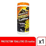 TOALLITAS PARA AUTO CON SILICONA ARMOR ALL PROTECTANT ORIGINAL X 25 UN.
