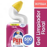 LIMPIADOR PATO PARA INODOROS PURIFIC GEL FLORAL X 500 ML.