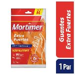 GUANTE MORTIMER NARANJA 60GR M X 1PAR