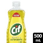 DETERGENTE CIF GEL LIMON X 500ML.