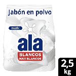 JABON EN POLVO ALA MAS BLANCOS X 2.5KG.