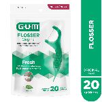HORQUETA G.U.M CON HILO DENTAL MENTA X 20 UN.