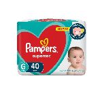 PAÑAL PAMPERS SUPERSEC GDE X40UN.