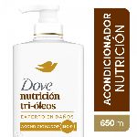 ACONDICIONADOR DOVE NUTRICION TRIPLE OLEOS X 650 ML