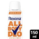 DESODORANTE REXONA WOMAN ALL BODY FRESHCITR X150ML
