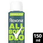 DESODORANTE REXONA MEN AEROSOL  ALL BODY ACTIVE FRESHX150ML