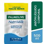 JABON LIQUIDO PALMOLIVE NUTRIMILK DOYAPCK X500ML