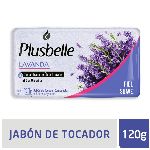 JABON DE TOCADOR PLUSBELLE LAVANDA X 120GR.