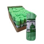 BOLSA DE RESIUDOS VERDE EN ROLLO PROFAPACK 45X60CM. X10UN.