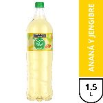 AGUA SABORIZADA AQUARIUS ANANA JENGIBRE ZERO X 1.500 CC.