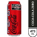 GASEOSA COCA COLA ZERO MUNDIAL LATA X 473 CC