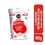 YOGUR LS NUTRICION ACTIVA CLASICO  FIRME ENTERO SABOR FRUTILLA X 190 GR