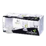 PACK X 6 COPAS BOUQUET RIGOLLEAU AGUA 250 ML. VIDRIO - ART. BL68983