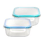 HERMETICO NOUVELLE CUISINE VIDRIO CUADRADO 1000 ML. - ART. 1114222