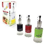 ACEITERA CRYSTAL ROCK VIDRIO FORRADA 18X6 CM. - ART. 57913755