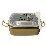 LUNCHERA BARAK ACERO INOX. 18X13X7 CM. - ART. 4959725