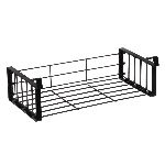 CESTEX MEDIO ESTANTE NEGRO 34X9X18 CM. - ART. 306BR