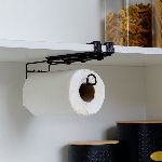 SOPORTE DE ROLLO FLEXIBLE NEGRO 7.5X10X29.2 CM. - ART. 905BR