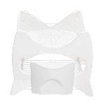 ESCURRIDOR 2P VERONA BLANCO 27X22X41 CM. - ART. 456BR