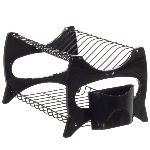 ESCURRIDOR 2P VERONA NEGRO 27X22X41 CM. - ART. 457BR