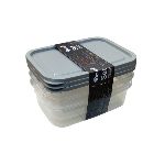 SET X 3 HERMETICOS YESI RECT. 1 LT. - ART. C15202