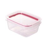 HERMETICO TRAVA MAIS 550 ML. RECTANGULAR TAPA C/CIERRE ROJO - ART. 9410