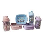 SET BARAK LUNCHERA + VASO INFANTIL 18X12 CM.  ART4027848