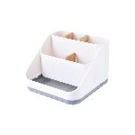 ORGANIZADOR ESCRIT.
 PLAST Y BAM DEKO HOGAR MR1713 BLANCO 15.5X15.5X 11 CH-BA-ORG-00863